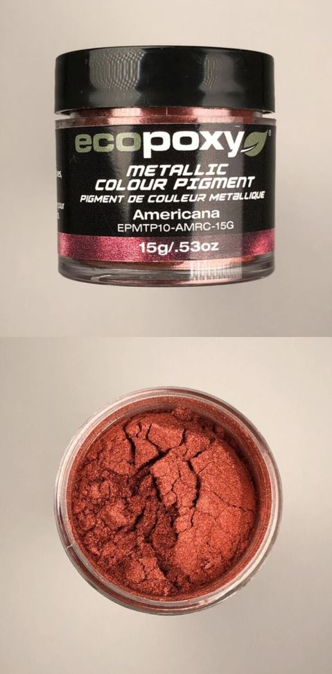 Pigmentos metálicos Ecopoxy de 15 gr