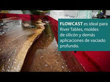 Cargar y reproducir el video en el visor de la galería, Ecopoxy FlowCast kit de resina para mesas
